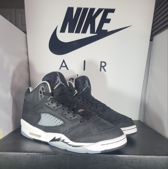 air jordan 5 oreo on feet